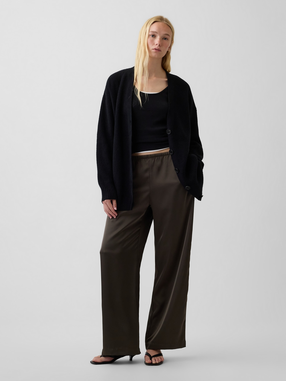Вязаный кардиган CashSoft Oversized - GAP
