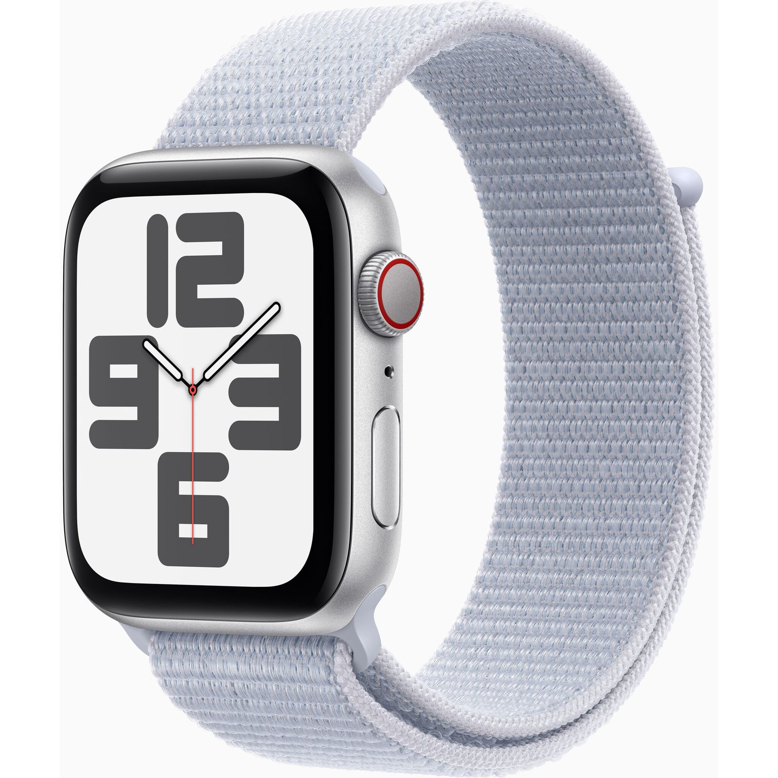 Умные часы Apple Watch SE 2 44мм Silver Aluminum Case с Blue Cloud Sport Loop