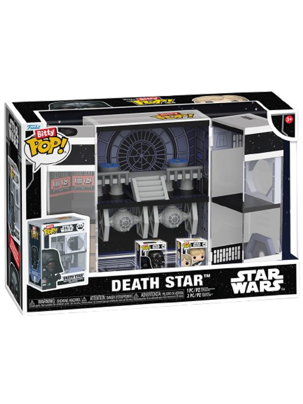 Набор Funko Bitty POP! Bitty Box Star Wars Death Star+Darth Vader+Luke Skywalker