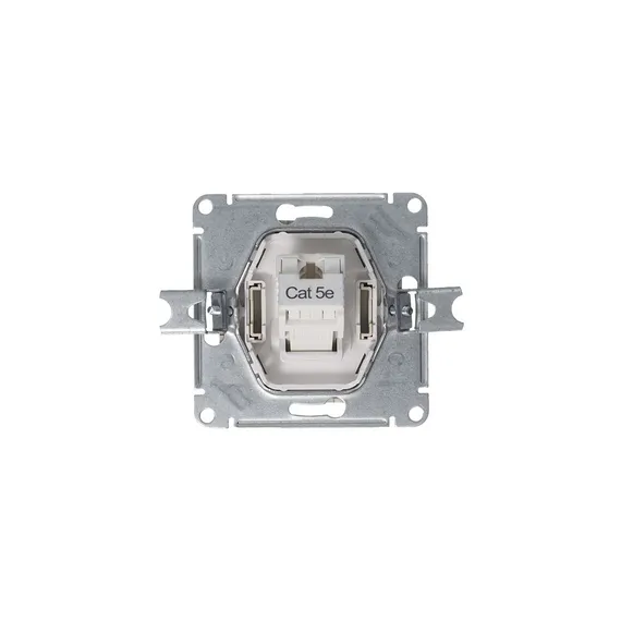 Розетка компьютерная RJ45 Cat 5e Systeme Electric AtlasDesign Алюминий ATN000383
