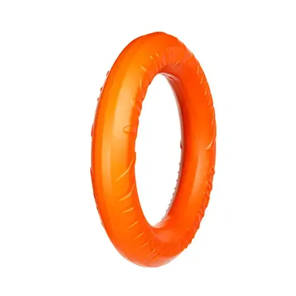 DOGLIKE Снаряд Tug&Twist Кольцо 8-мигранное среднее, оранжевое, d=265 мм