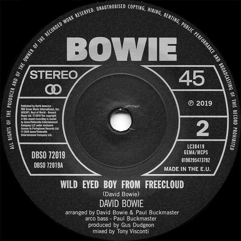 David Bowie / Space Oddity (50th Anniversary Edition)(2x7" Vinyl Single)