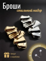 Броши женские оригинальные набор на пиджак