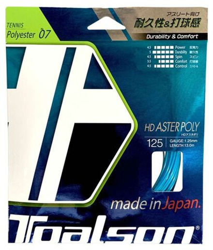 Теннисные струны Toalson HD Aster Poly (13 m)