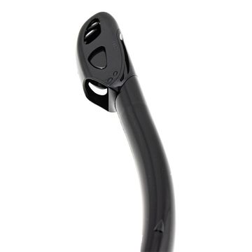 Трубка Marlin Dry Lux (прямая гофра)  Black