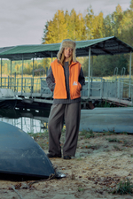 Жилетка Called a Garment Grid-Tex Vest "Pumpkin"