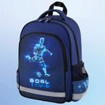 Рюкзак ПИФАГОР SCHOOL, 1 отделение, 3 кармана, "Goal", 38x28х14 см, 271411