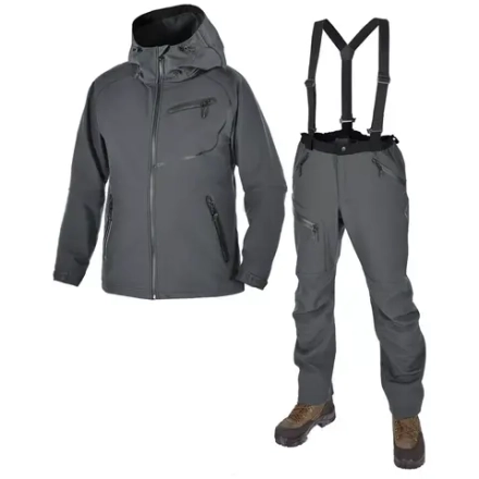 Костюм мужской "Сапсан I", softshell, серый, ХСН