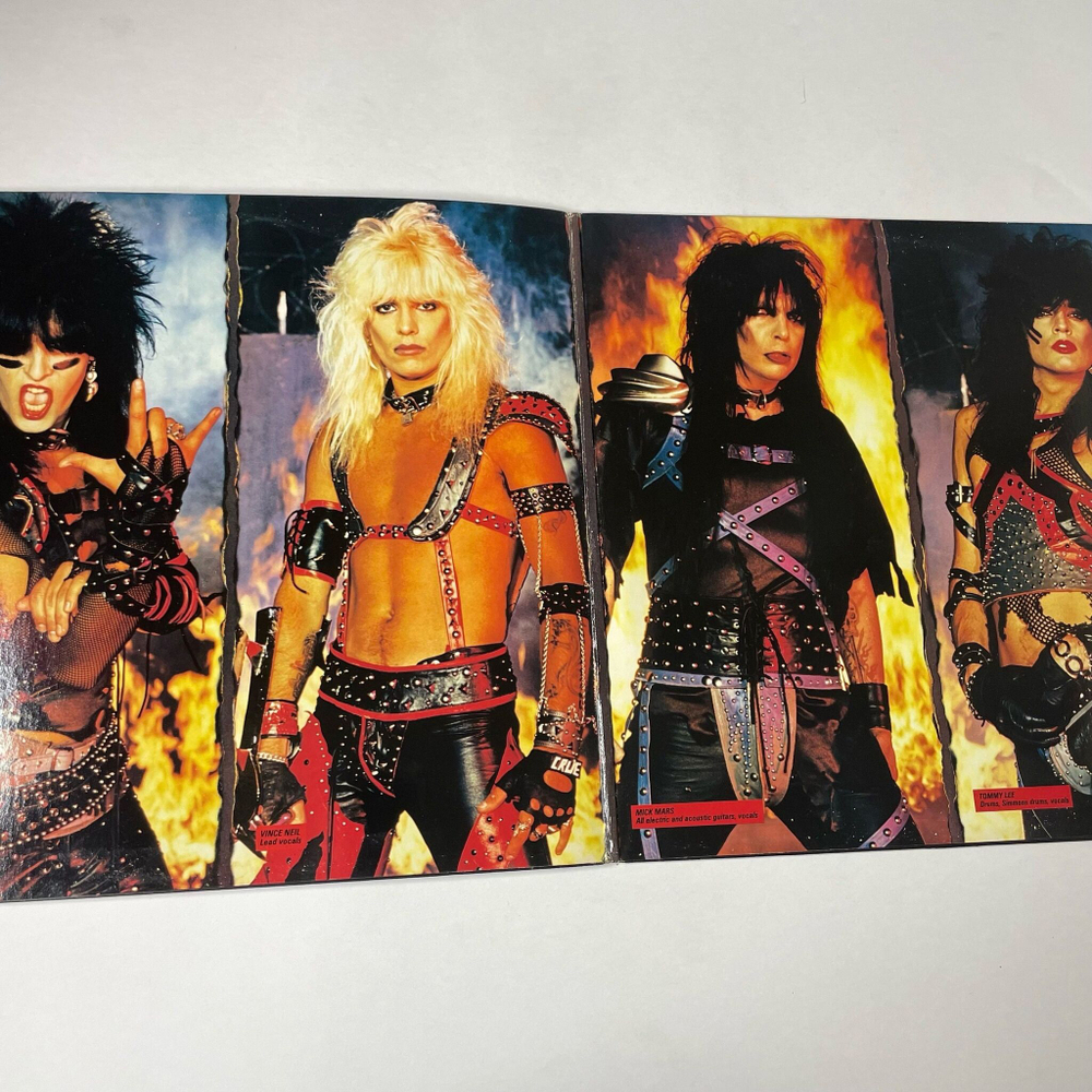 Винтажная виниловая пластинка LP Motley Crue Shout At The Devil (Germany 1983)