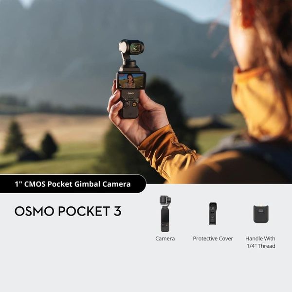Экшн-камера DJI Osmo Pocket 3 Standard Combo Темно-серый | Black