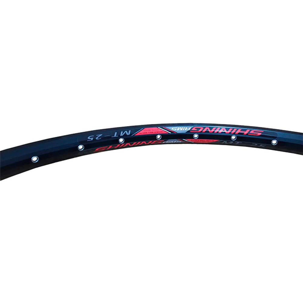 Обод двойной 27.5", 584х20мм, 32отв, A/V, черный, для V-br и ДТ, пистон, 468г.MT-25 27.5" 32H SSE