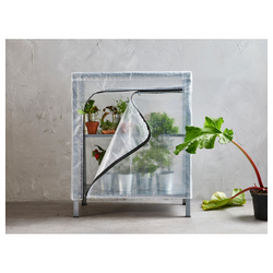 IKEA HYLLIS  (ИКЕА ХИЛЛИС)  -  Чехол — прозрачный/для помещения и улицы 60x27x74 см