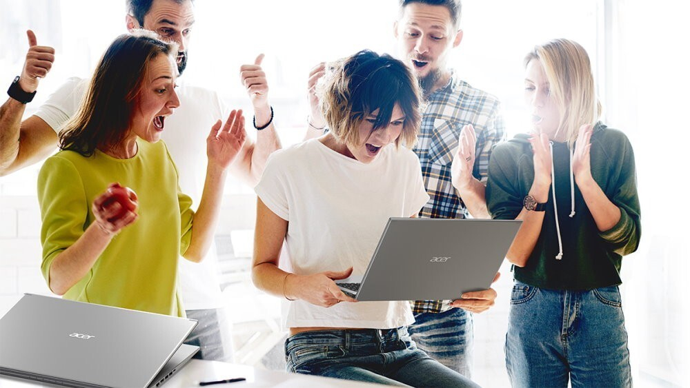 Ноутбук Acer Aspire 5 A517-52-57RD NX.A5BER.002 17.3" LED / 1920x1080 FHD / Intel Core i5 / 1135G7 / 2400 МГц / Intel UHD Graphics / 8 Gb / SSD / 512 ГБ / Привода нет / Windows 10 Pro