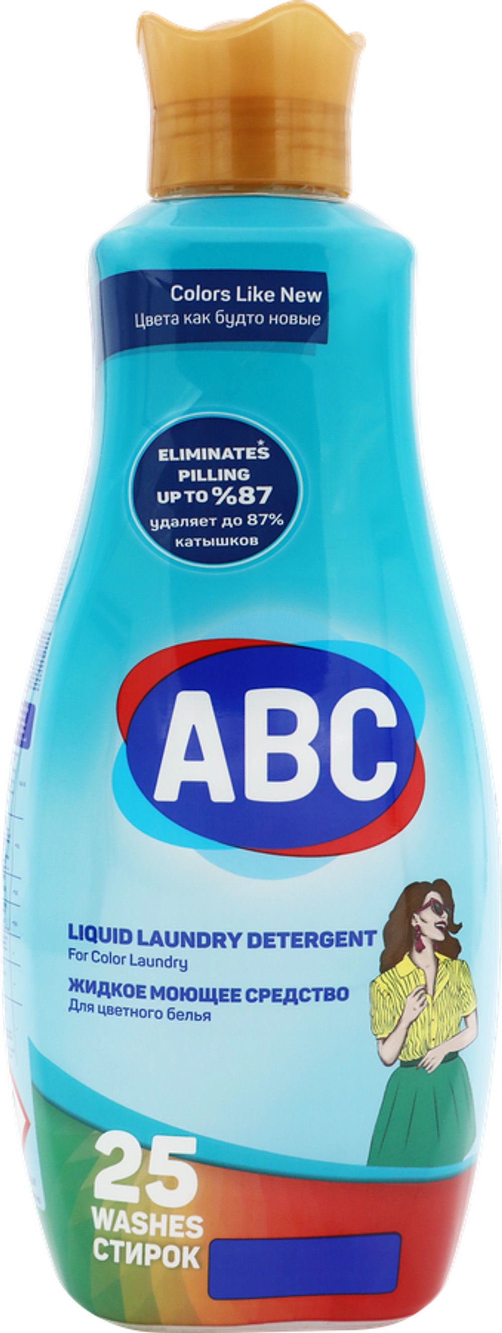ABC гель для стирки Для цветного 1.5л