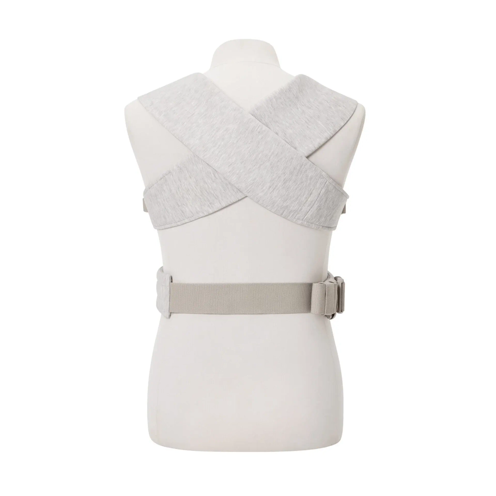 Ergobaby Embrace soft&snug knit soft grey кенгуру-рюкзак