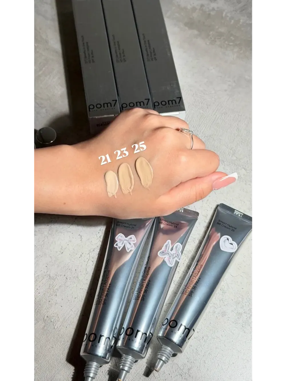 BB-крем с адаптивным покрытием Pom7 SMART Hybrid BB Cream - №25