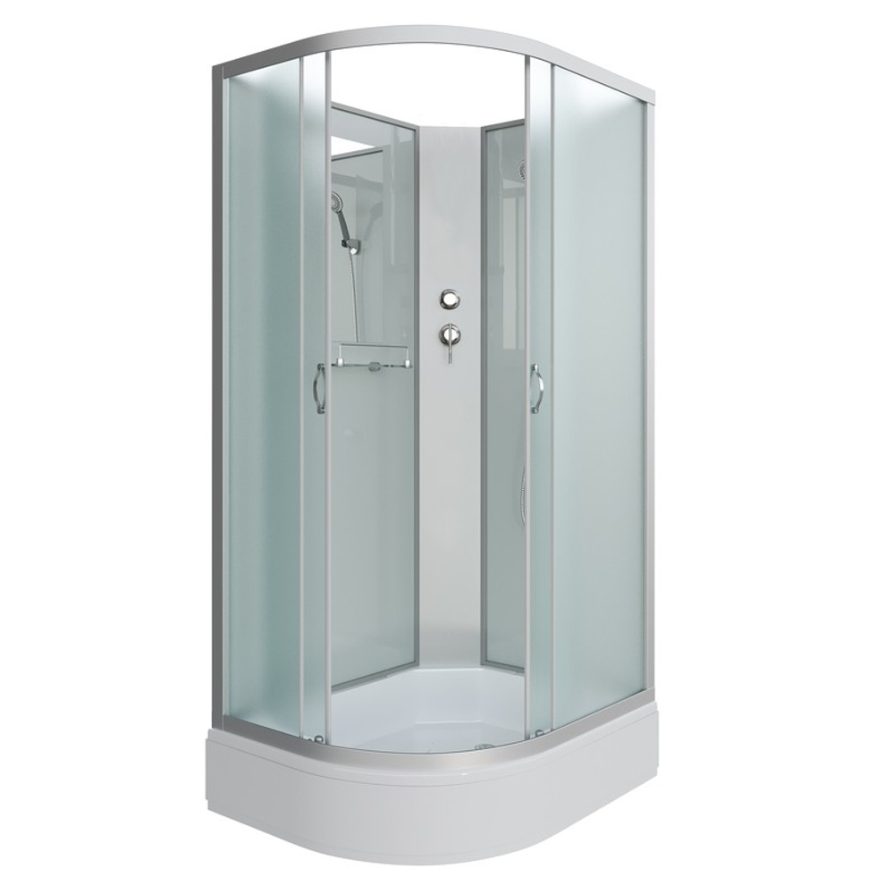 Душевая кабина Niagara Classic NG-33194-14RBK (110х90х200) средний поддон(26см),стекло матовое,4 места