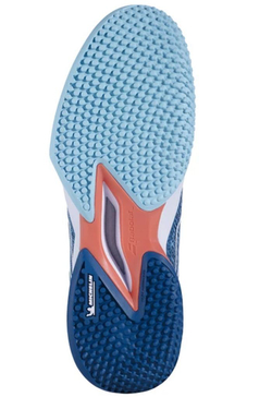 Мужские кроссовки теннисные Babolat Jet Mach 3 Sand Grass Men - небесный