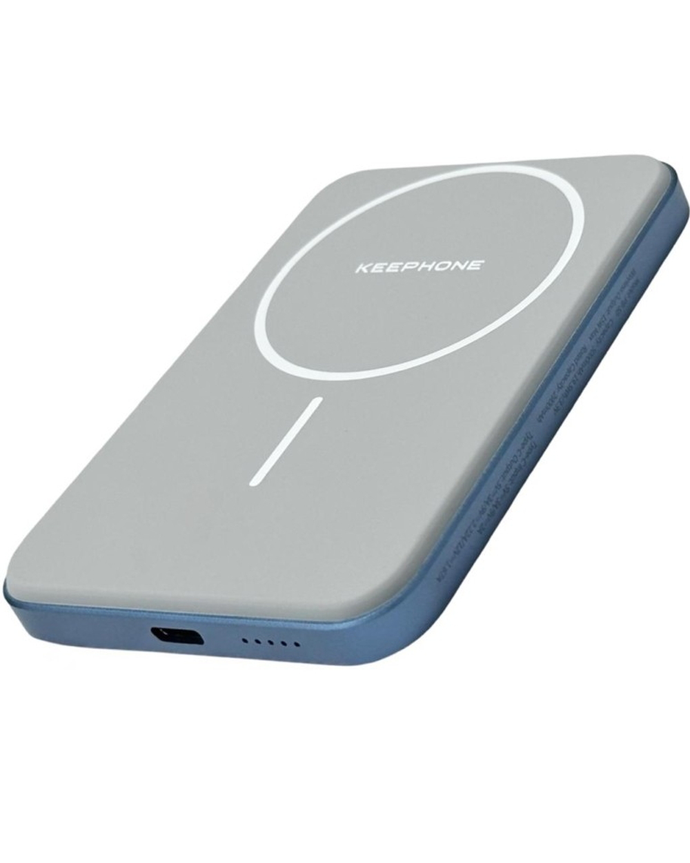 Powerbank магнитный с MagSafe Keephone Brendy 5000mAh синий