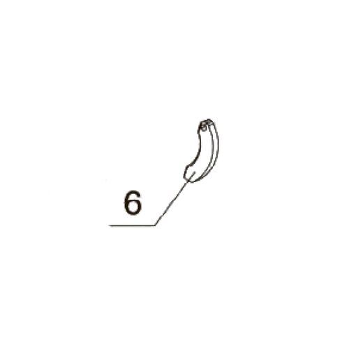 Запчасть №6 для PAG-PC84. Защелка