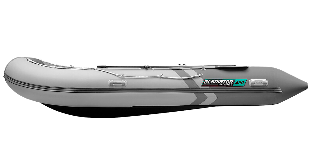 Лодка ПВХ Gladiator Light B420 с фанерным полом -