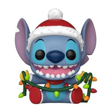 Фигурка Funko POP! Disney Lilo & Stitch Holiday Stitch with Lights (1504) 80038