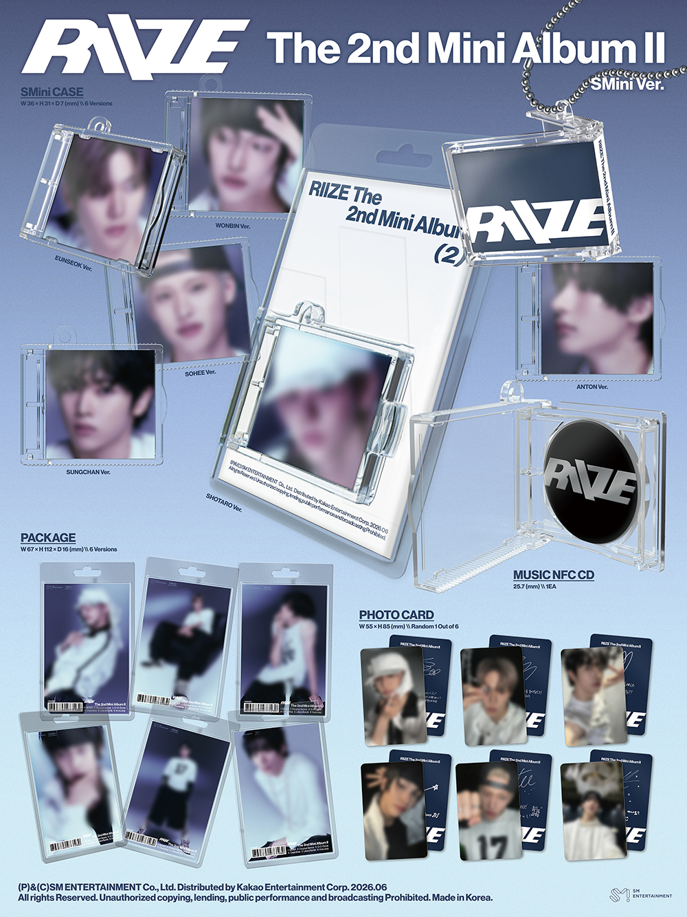 [Альбом] RIIZE - The 2nd Mini Album [II] (SMini Ver.) (SMART ALBUM)