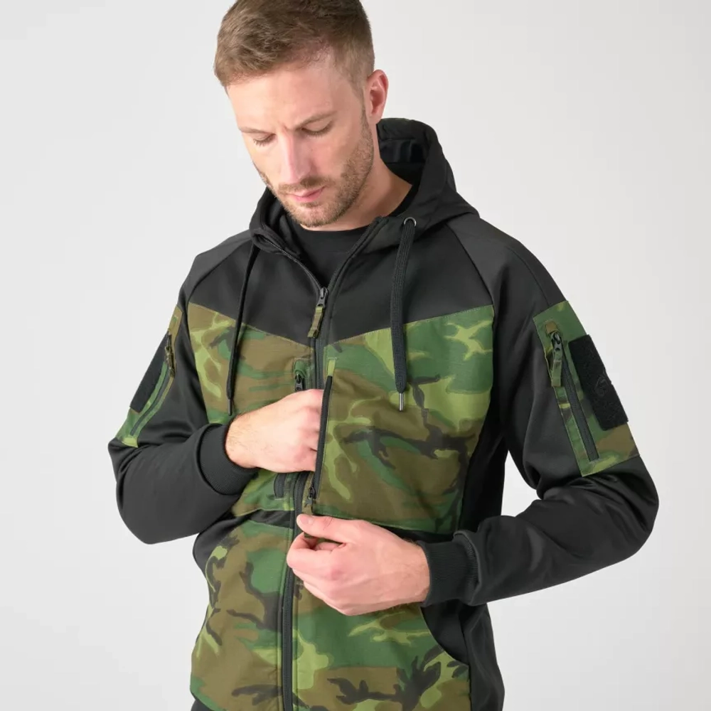 Худи Helikon Rogue Hoodie Black / MultiCam Black
