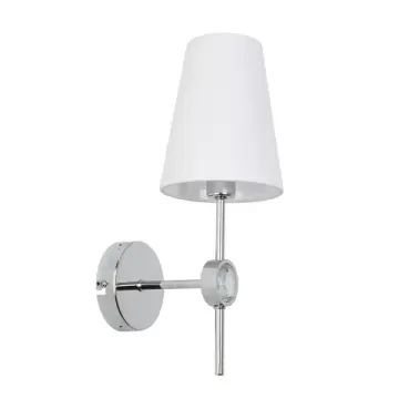 Бра 1*E14 A4104AP-1CC белый/хром DANIELLA Arte Lamp