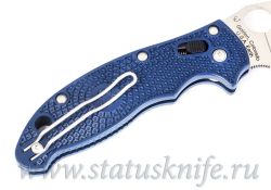 Нож Spyderco Manix 2 S110V темно-синяя рукоять C101PDBL2фотография - 5