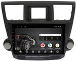 Магнитола для Toyota Highlander 2 2007-2013 XU40 - AK355R10-MTK Android 10, (крутилки декоративные)