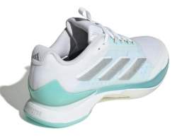 Женские теннисные кроссовки Adidas Avacourt 2 - white/silver metalic/aqua