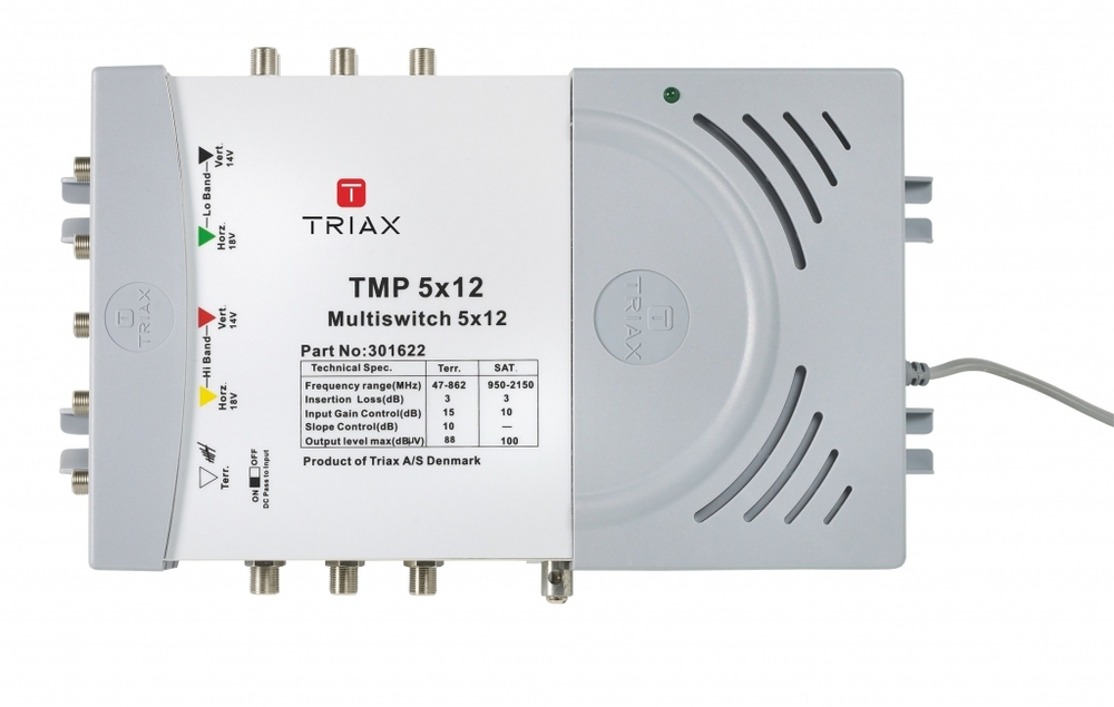 Мультисвитч TMP 5X12 TRIAX