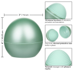 Зеленый вибромассажер California Exotic Novelties Opal Ripple Massager SE-0008-75-3