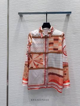 Костюм бежево-красный от Hermès BP5-505325