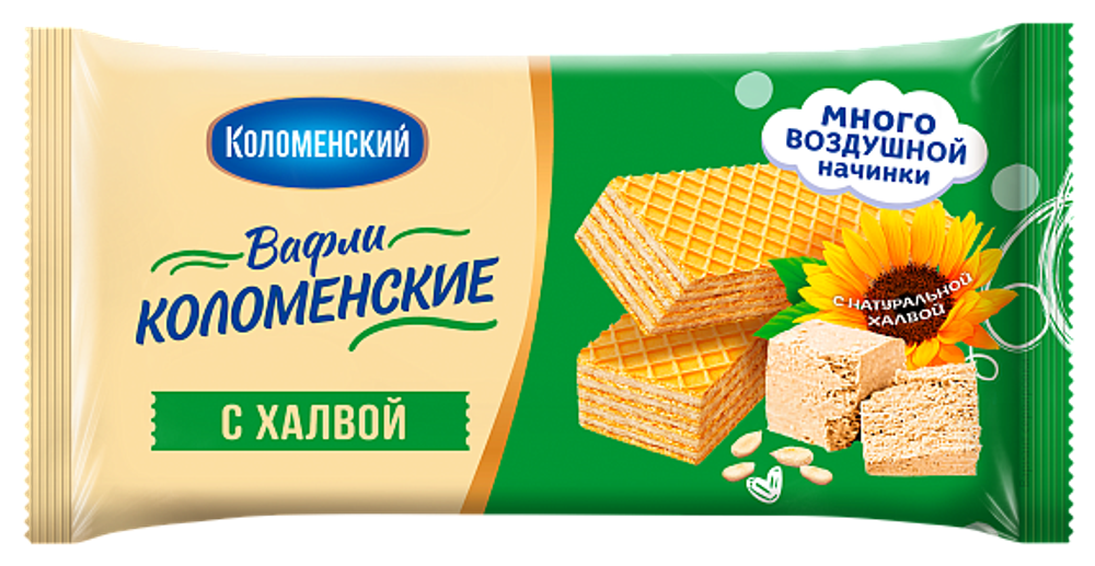 Вафли Коломенские с халвой 200 г