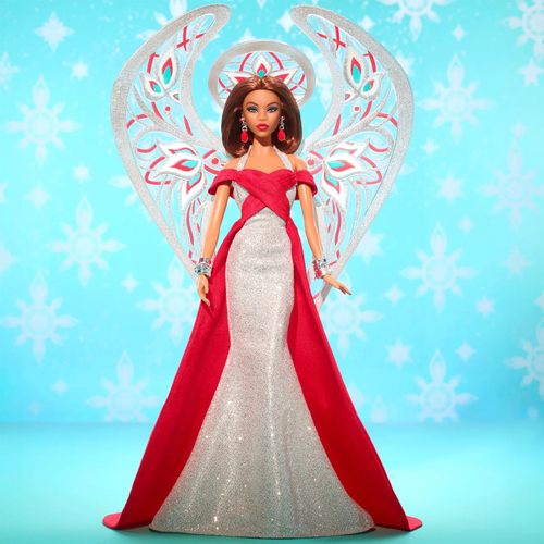 Кукла Barbie x Bob Mackie 2023 Holiday Angel Doll