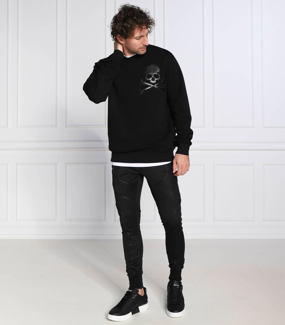 Худи Philipp Plein - черный(MJO0922 PJO002N)