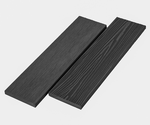 Заборная доска Унидек (UNODECK) Форте (Forte) 140×12 мм Rus Decking ДПК Графит