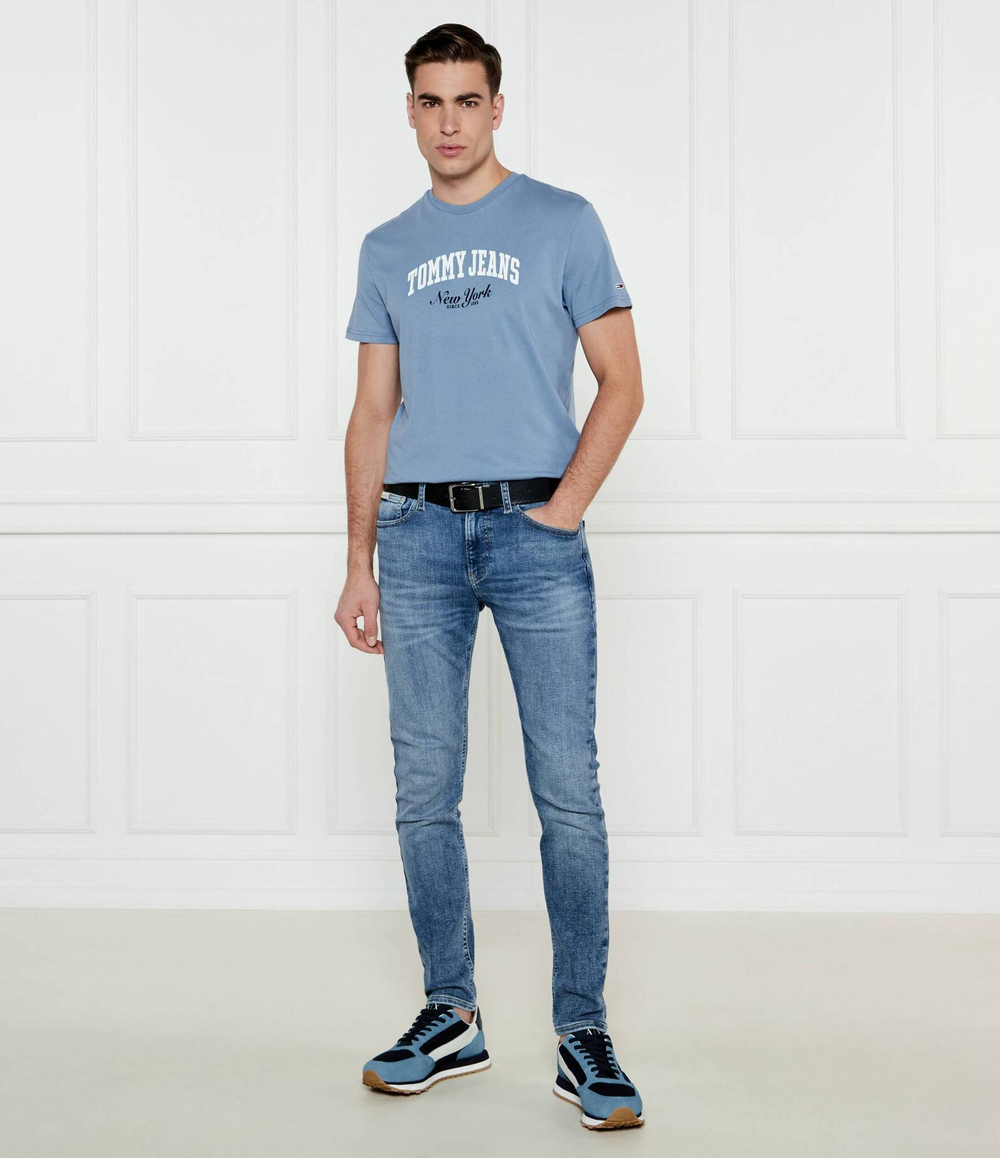 Футболка VARSITY POP Tommy Jeans - голубой(DM0DM20362)