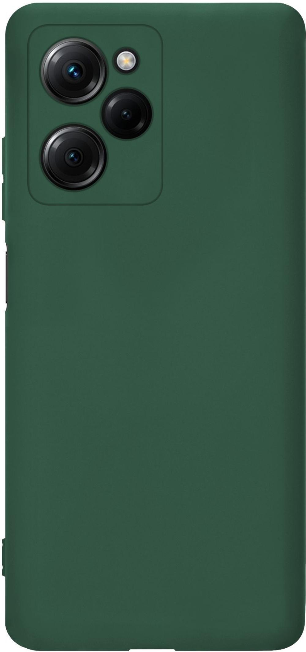 Мягкий Soft Touch чехол из силикона для XIAOMI POCO X5 PRO (не X5!) с бархатной подкладкой