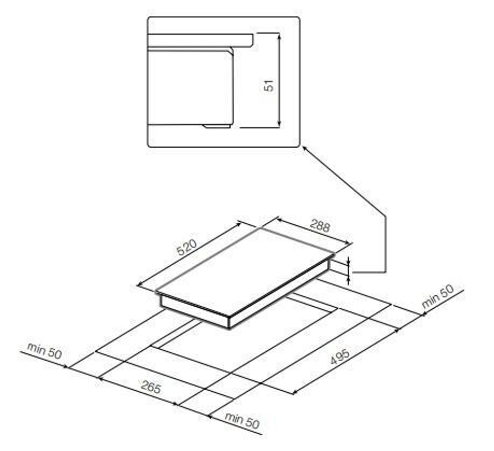 Варочная панель Graude EK 30.0 W