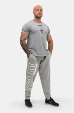 BEAST MODE ON ICONIC SWEATPANTS 186 Светло серые