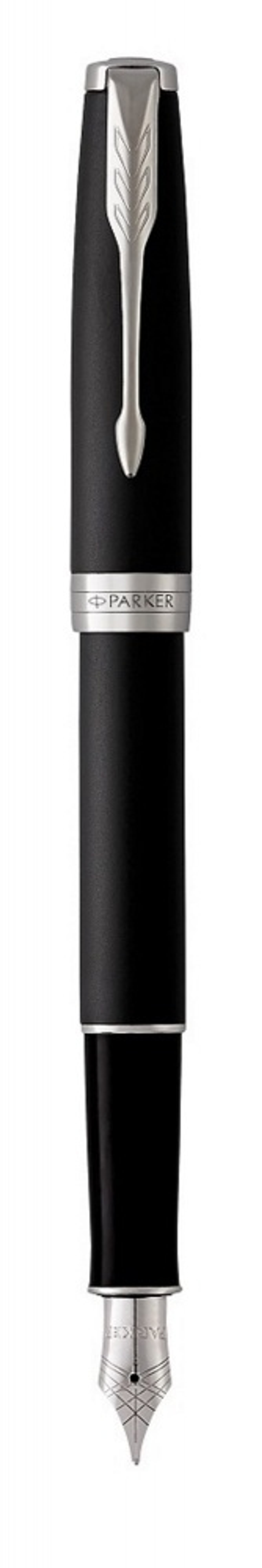 Перьевая ручка Parker Sonnet , Matte Black CT, перо: F, цвет чернил: black, в подарочной упаковке