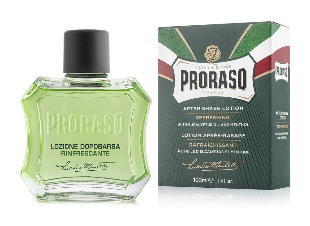 Proraso  Освежающий и тонизирующий лосьон после бритья с экстрактом эвкалипта и ментолом 100 мл (Италия)