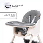 Стульчик для кормления Tomix Kevin (Light grey)