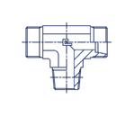 Штуцер FTC DL28 NPT 1 (корпус)