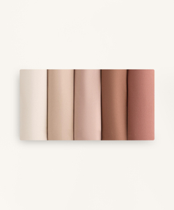 OYSHO Набор из пяти трусы-хипстеры из полиамидной смеси PANTONE™, бежевый
