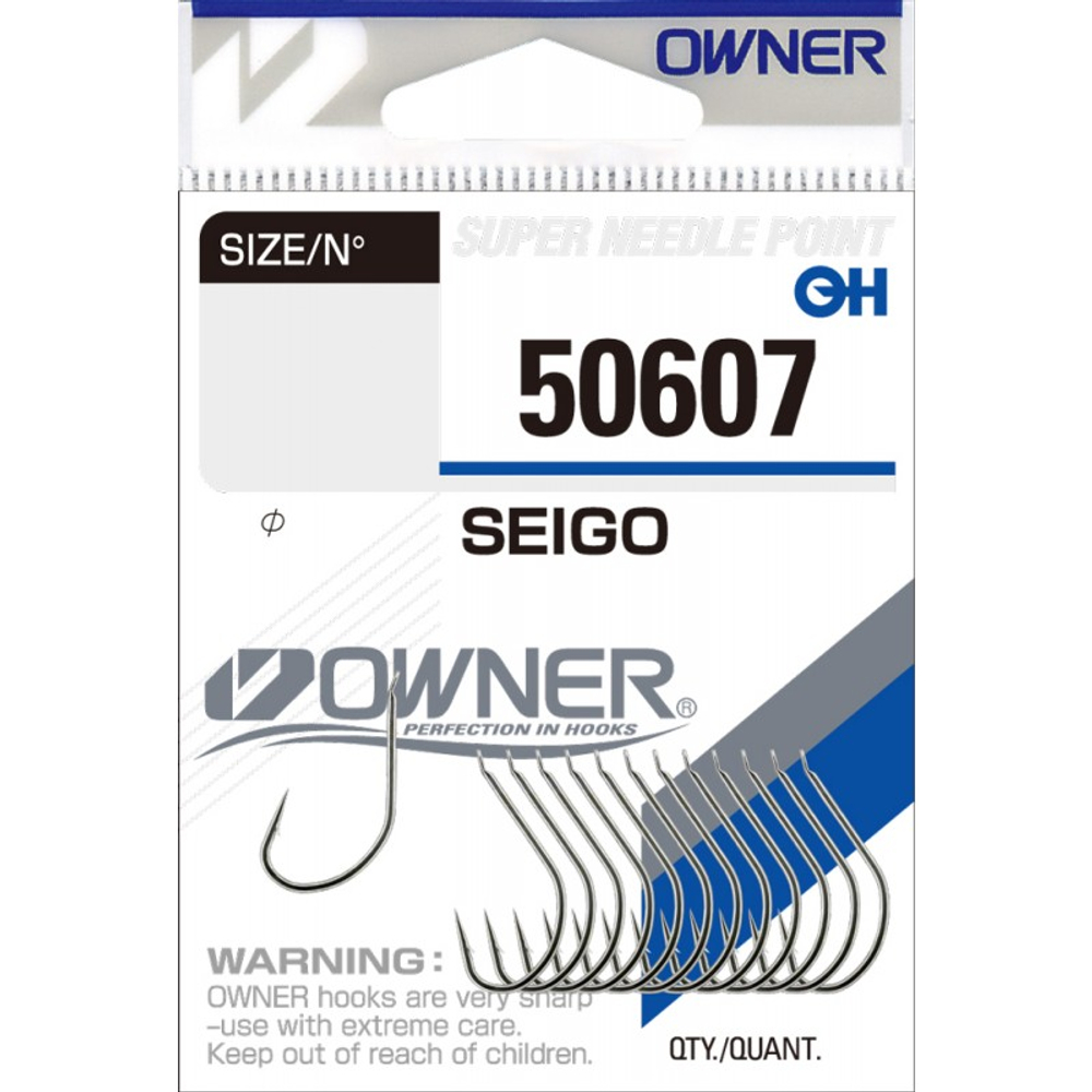 Крючки Owner Seigo nickel 50607 №12