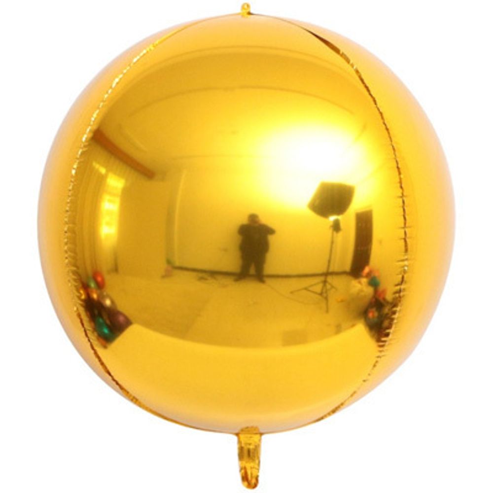 К 3D СФЕРА Б/РИС 32" Gold золото